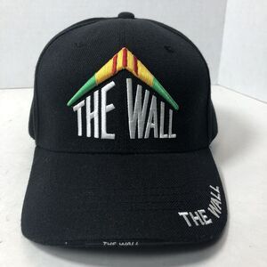 Rapid Dominance Cap Hat The Wall Black Adjust Strapback Embroidered Boomerang C1